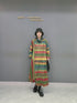 Off Neck Striped Dress